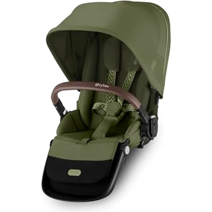 cybex Gold Sportwagenaufsatz Gazelle S, Waldgrün, Textil, 21x54x43 cm, CE zertifiziert, Kombikinderwagen – Bild 1