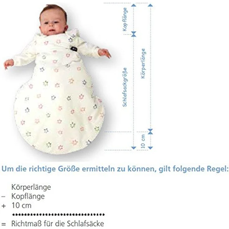 Alvi 423528 Baby Mäxchen, Innensack weiß – Bild 2