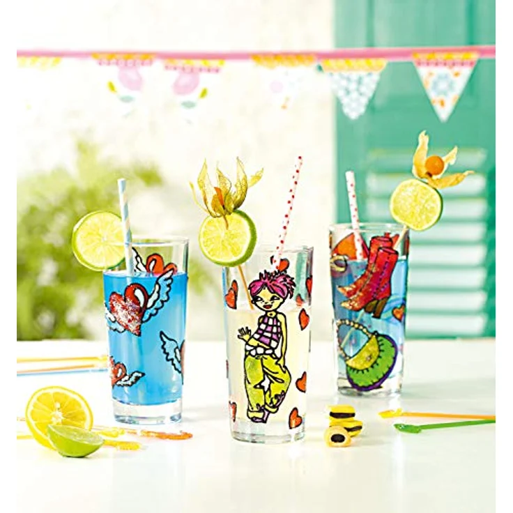 Marabu Window Color fun & fancy, Fensterfarbe hellbraun, 80 ml, ablösbar auf Wasserbasis für Glas, Spiegel, Fliesen und Folie – Bild 5