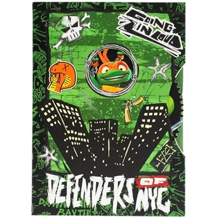 ThumbsUp! Notizbuch TMNT, Spinner, 80 Blätter, mehrfarbig – Bild 2