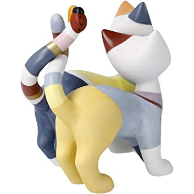 Goebel Rosina Wachtmeister Sammelfigur "Luca e Sofia", Katzen-Duo in fröhlichen Farben, 1 St. – Bild 5