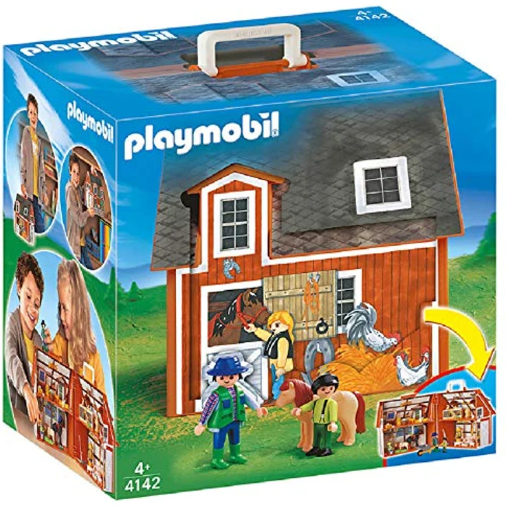 PLAYMOBIL 4142 - Mein Mitnehm-Bauernhof – Bild 2