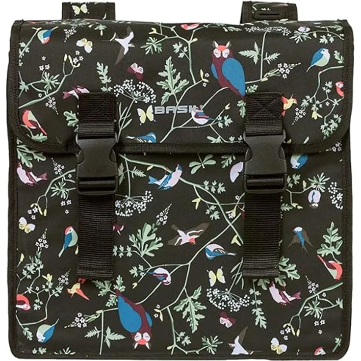 Basil Double Bicycle Bag Wanderlust Charcoal - 35 Liter, 36 cm x 14 cm x 41 cm – Bild 2