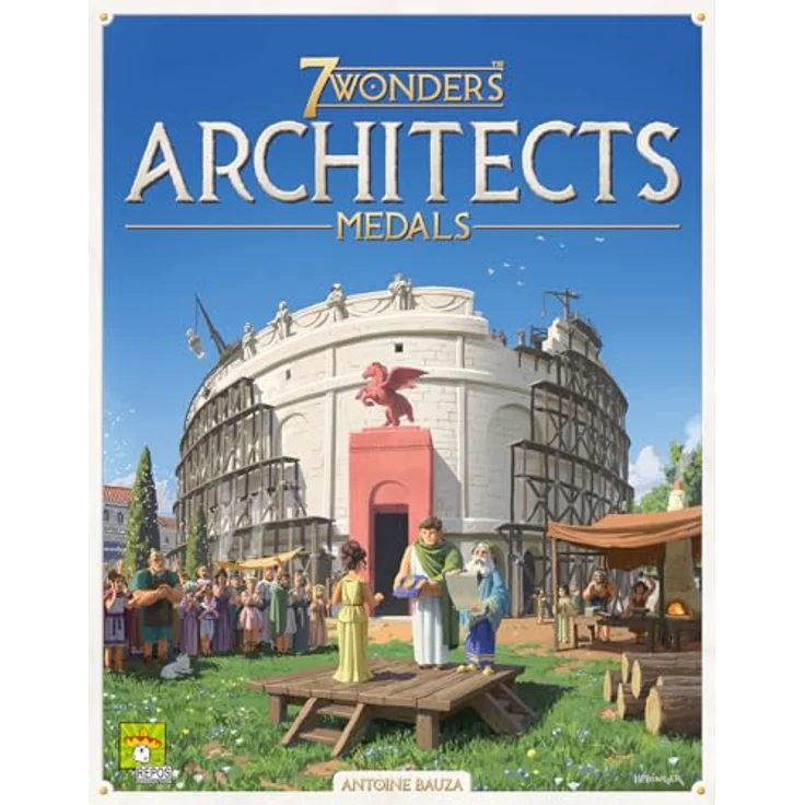 Repos Production, 7 Wonders Architects – Medals, Erweiterung, Familienspiel, Strategiespiel, 2-7 Spieler, Ab 8+ Jahren, 25 Minuten, Deutsch – Bild 2