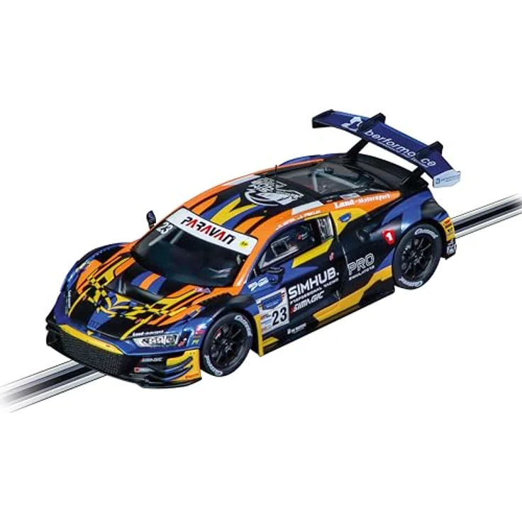 Carrera D132 Audi R8 LMS GT3 Evo, No.23, detailgetreue Nachbildung im Maßstab 1:32, ideal für Rennbahn-Enthusiasten, Verpackung in Fenster-Box – Bild 3