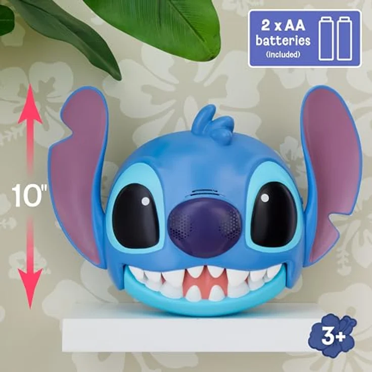 Just Play Disney Stitch Talking Mask, sprechende Maske mit 25+ Soundeffekten, verstellbare Bänder, Kinderkostüm ab 3 Jahren – Bild 5