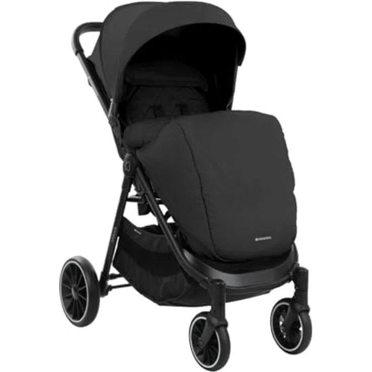 Kikkaboo Kinderwagen, Buggy Sarah faltbar verstellbar Getränkehalter bis 22 kg, Farbe:schwarz – Bild 2