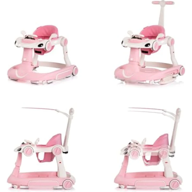 Chipolino Happy Walker 5-in-1 Lauflernhilfe, mit Wippfunktion, Musik und Lichtern, höhenverstellbar, blau – Bild 5