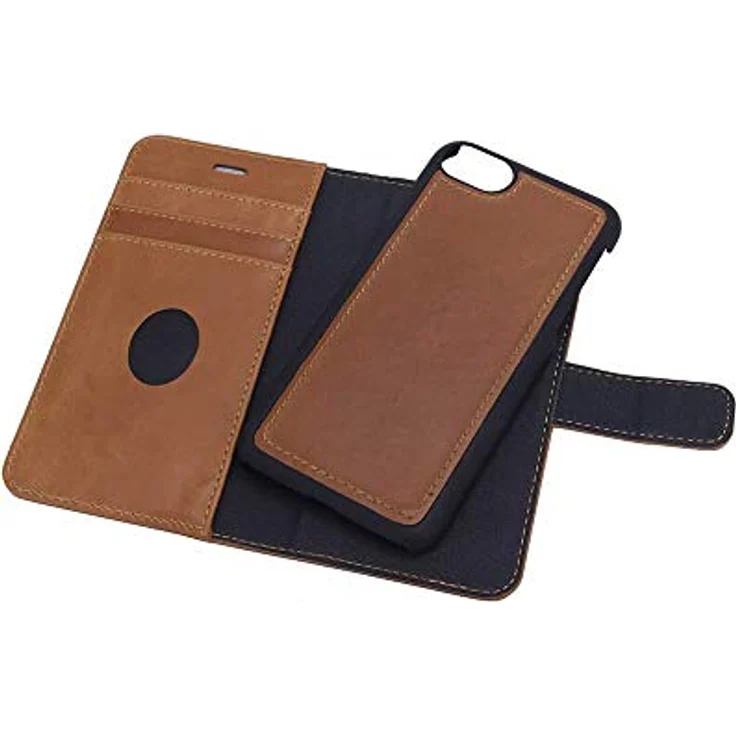 RADICOVER - Radiationprotection Wallet Leder iPhone 6/7/8 - Braun – Bild 2