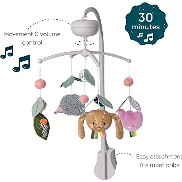 Taf Toys, Babymobile, 13055 Urban Garden Musical Mobile For 0+ Months – Bild 5
