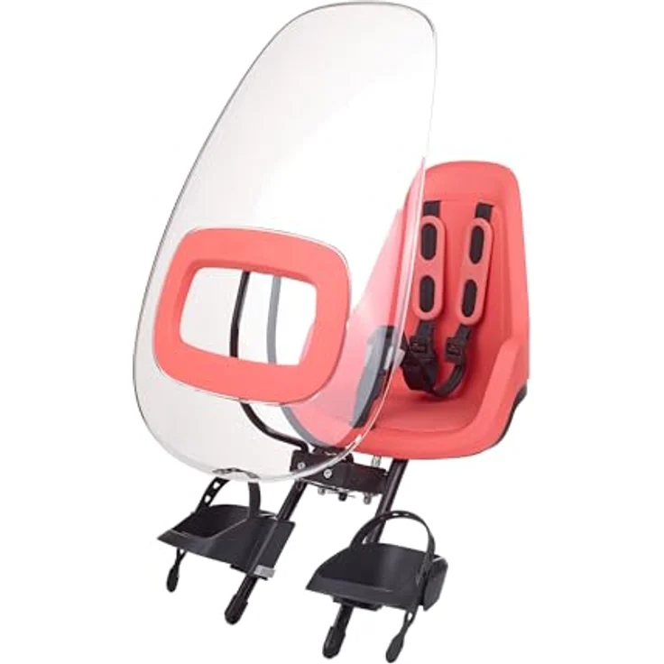 Bobike ONE Mini Windschutzscheibe, Flamingo, winddicht und robust, 39 x 56.5 x 1 cm – Bild 2