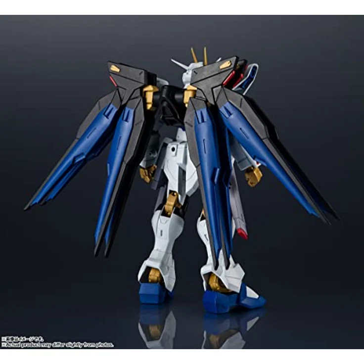 TAMASHII NATIONS BANDAI Mobile Suit Gundam Seed Destiny ZGMF-X20A Strike Freedom Gundam, 15 cm Sammelfigur aus schwarzem PVC – Bild 3