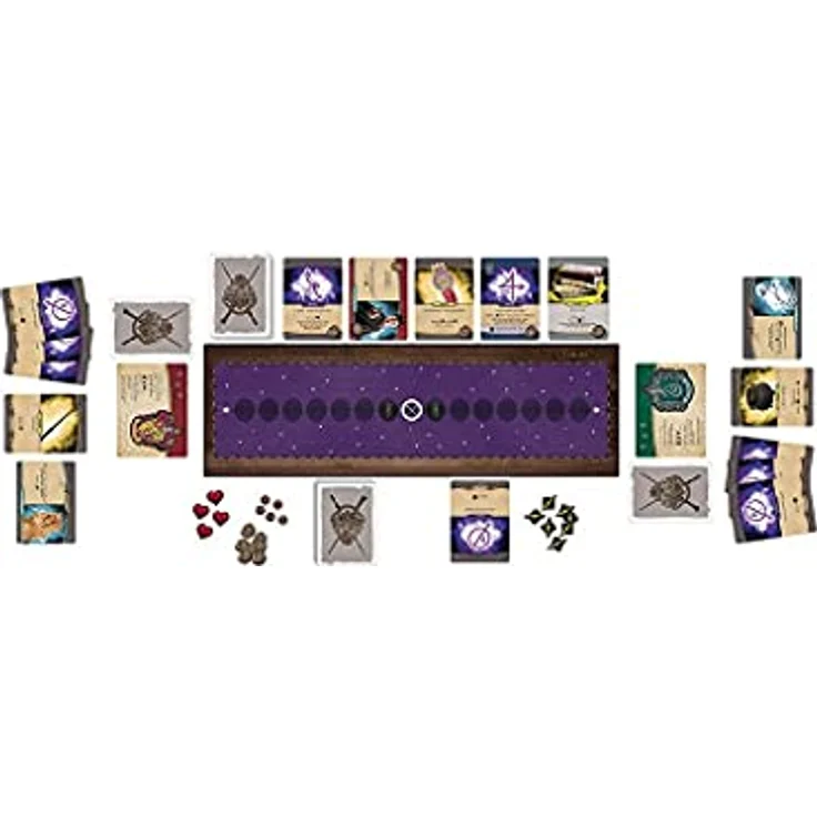 Asmodee USAopoly | Harry Potter Hogwarts Schlacht gegen die Mächte des Bösen | Wettbewerbsfähiges Deckbuilding-Spiel für 2 Spieler – Bild 4