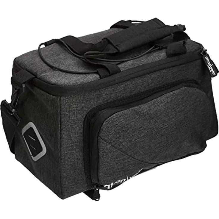 Atran Velo Unisex – Erwachsene System Atranvelo Zap Fahrradkorb, Grau, 1size