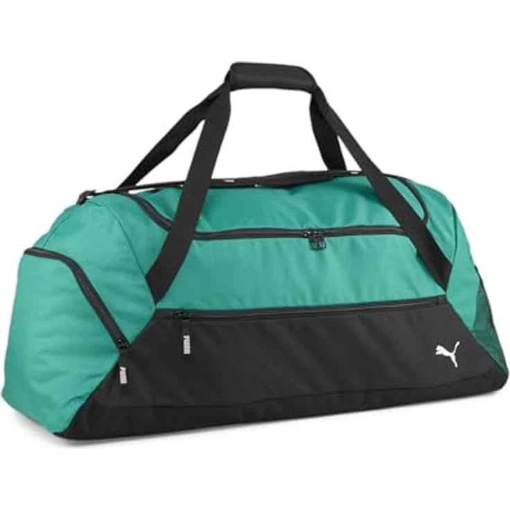 PUMA Sporttasche teamGOAL 24 Teambag L, Schwarz mit großem Hauptfach und verstellbaren Schultergurten – Bild 2