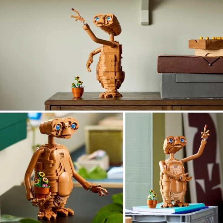 LEGO Ideas E.T. the Extra-Terrestrial (21370), 1.226-teiliges Sammlermodell mit beweglicher Figur, ab 18 Jahren – Bild 3