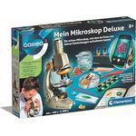 Clementoni Galileo Lab Mein Mikroskop Deluxe - Experimentierkasten mit echtem Mikroskop & Smartphone-Halter, für Kinder ab 8 Jahren - 59349