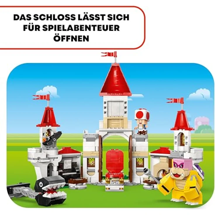 LEGO® Konstruktionsspielsteine Showdown mit Roy beim Pilz-Palast (71435), LEGO Super Mario, (738 St), Made in Europe - Preisvergleich – Bild 4