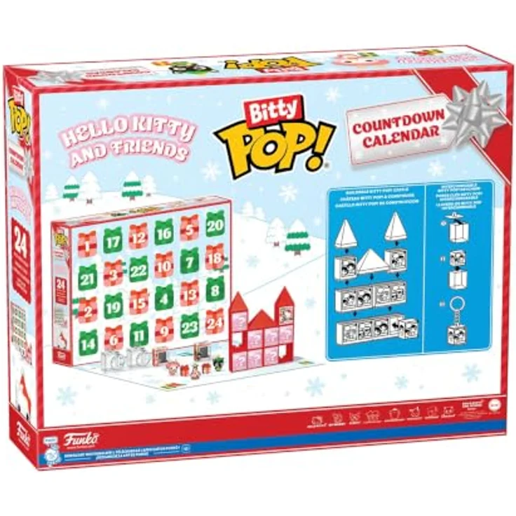 Funko Hello Kitty And Friends Adventskalender, Sammelfigur aus hochwertigem Kunststoff, 26 cm hoch, ideal für Sammler und Fans ab 3 Jahren – Bild 3
