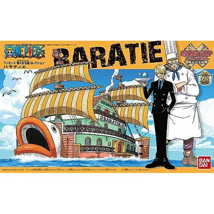 Bandai Sammelfigur One Piece - Baratie / Grand Ship Collection, detailgetreues Modell des Schiffs mit Sanji - Die Kochpiraten – Bild 3