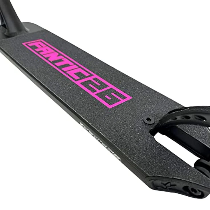 Fantic26 Stuntscooter Fantic26 Stunt-Scooter Griptape 58,5cm x 15,5cm Basic Schwarz/Pink, reißfestes PVC-Material, optimierte Körnung, ultimativer Grip – Bild 6