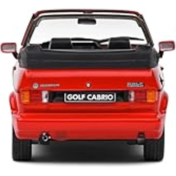Solido 1:43 Volkswagen Golf MKI 1992, Die-Cast Modellfahrzeug in rot mit Fensterkarton und Kunststoffsockel, ideal als Geschenk – Bild 4