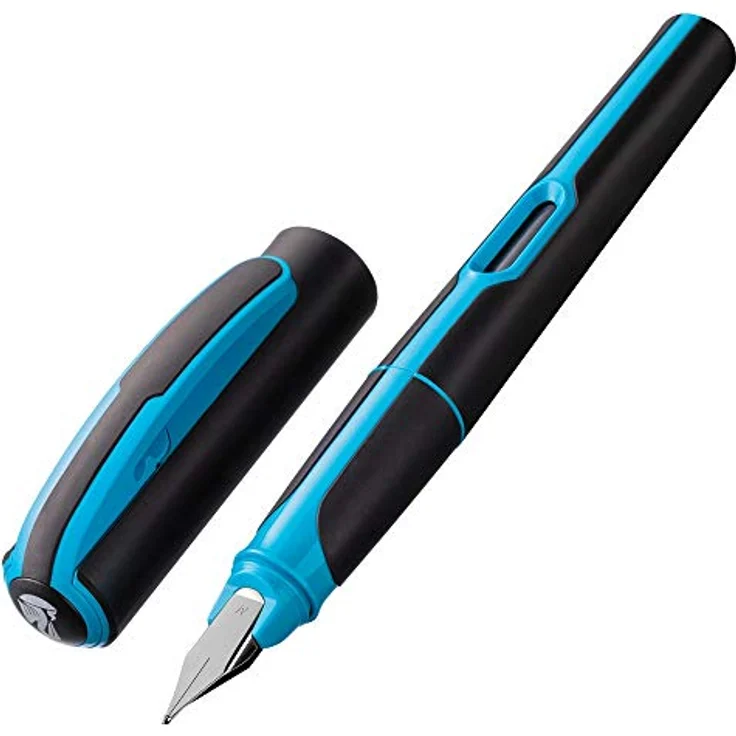 Pelikan 801263 Füllhalter Style Neon, M-Feder, blau – Bild 1