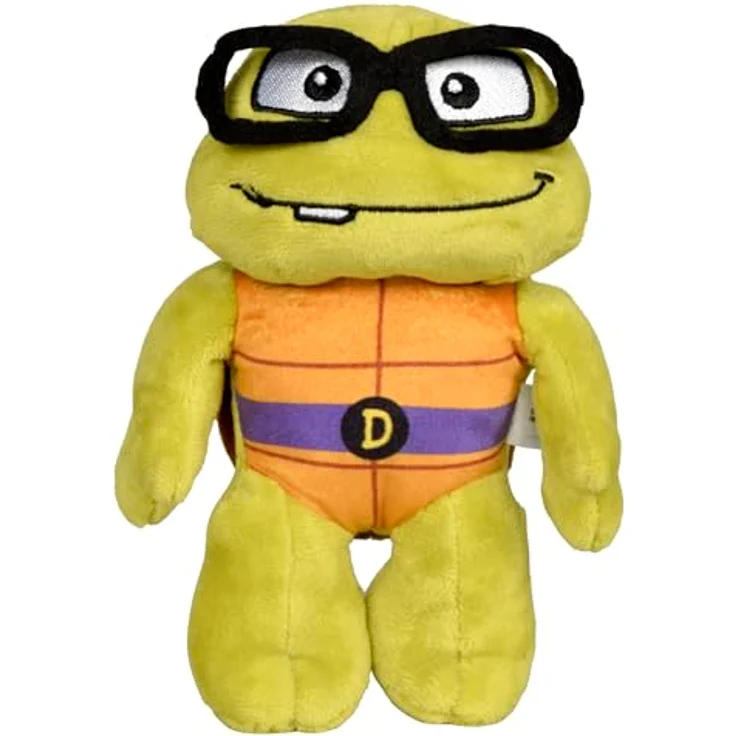 TEENAGE MUTANT NINJA Turtles Mutant Mayhem Donatello Toddler Soft Plush Toy, 6-Inch Tall, Movie Match Design – Bild 1