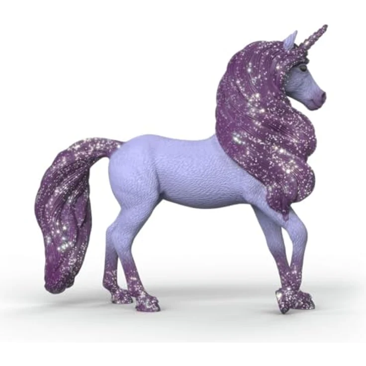 SCHLEICH BAYALA Einhorn Hengst Orchidee 70893, detailgetreue Sammelfigur mit Mandala, 4 x 14 x 13 cm, Geschenkidee für Mädchen und Jungen ab 5 Jahren – Bild 3