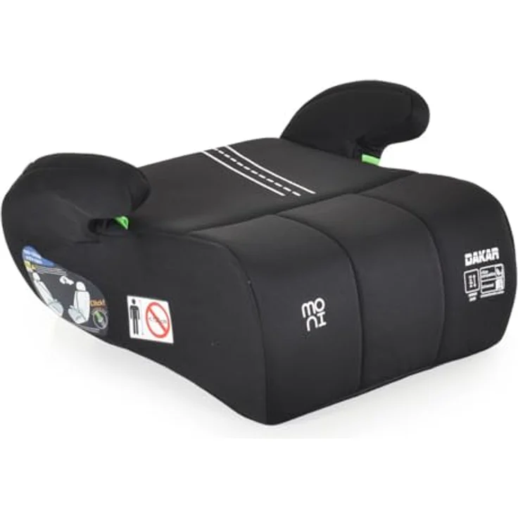 "Moni Kindersitzerhöhung Sitzerhöhung Dakar i-Size, bis: 36 kg, (125-150cm) Gruppe 3, Kuscheltier, verschiedene Farben verfügbar" – Bild 4