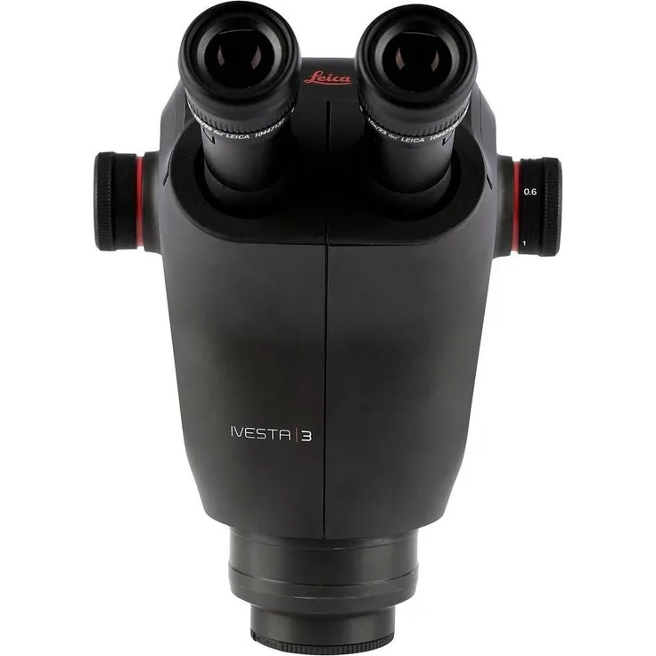 Leica Microsystems Ivesta 3 Stereo-Zoom Mikroskop Binokular 55x, präzise Optik für anatomische und biologische Untersuchungen