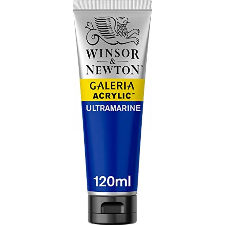 Winsor & Newton Galeria Acrylfarbe, hohe Pigmentierung, lichtecht, buttrige Konsistenz, 120 ml Tube - Ultramarin