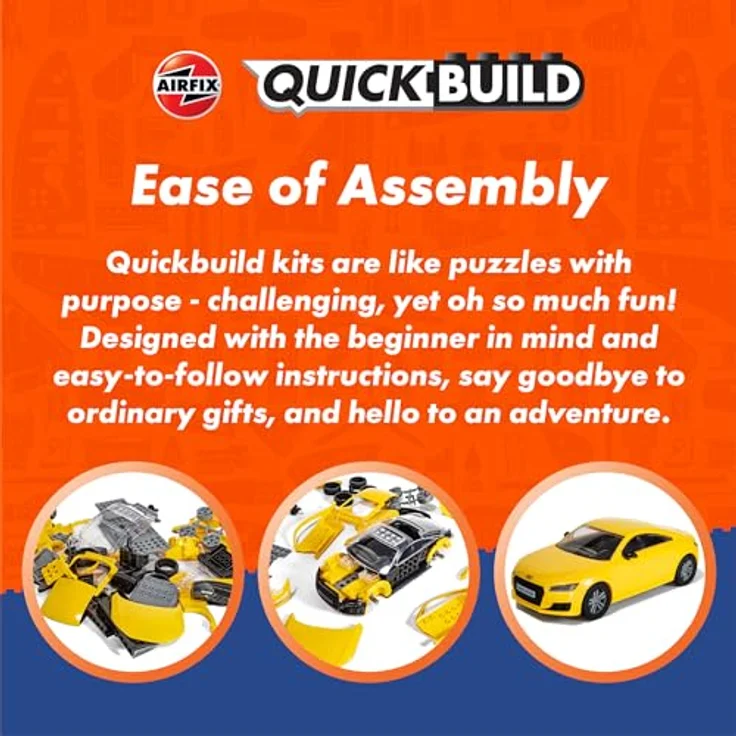 Airfix QUICKBUILD Londoner Taxi Modellbausatz, 45 Teile, offiziell lizenziert von London EV Company Limited, schwarz – Bild 5