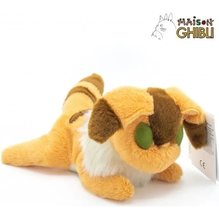 Sun Arrow Das Schloss im Himmel Beanbag Plüschfigur Fox Squirrel M, 21 cm, offiziell lizenziertes Studio Ghibli Motiv, weich und flauschig