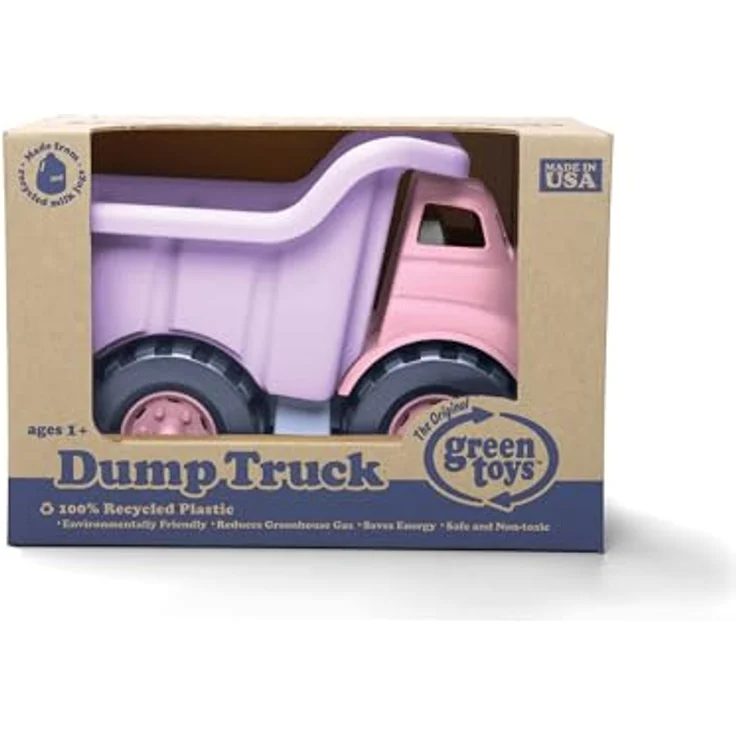 Green Toys 8601010, Kipplaster, Baustellenkipper, Lastwagen, Baufahrzeug, nachhaltiges Spielfahrzeug für Kinder ab 12 Monaten - Preisvergleich – Bild 4