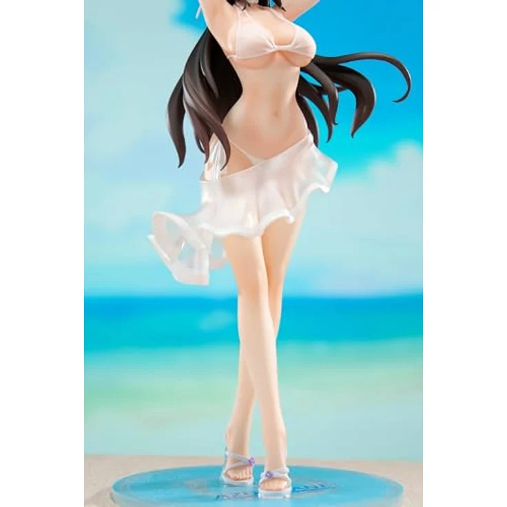 Apex Azur Lane Limepie Series PVC Statue Atago Summer March Ver. 23 cm, detailreiche Sammelfigur mit Base in Fensterbox – Bild 11