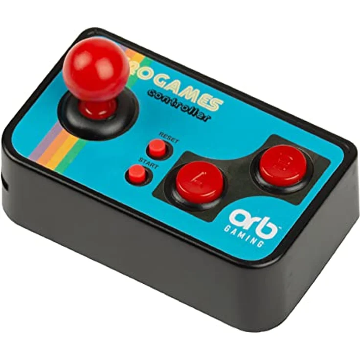 thumbs UP! Mini TV Games - inkl. 200 Retro Spielen - Retro, Vintage, Gaming, 80er, Videospiel - 0001357, 6. 9 X 4. 3 X 4 cm – Bild 7