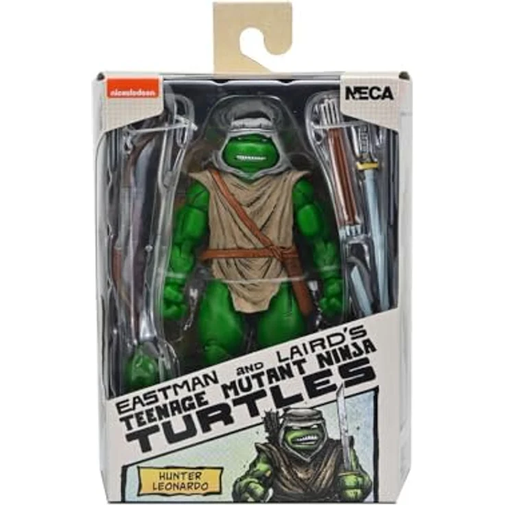 NECA Leonardo Hunter Scale Action Figur 18 cm, beweglich, basierend auf Mirage Comics – Bild 2