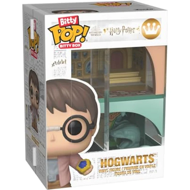 Funko Harry Potter Bitty POP! Boxes, Vinyl Figur Hogwarts in Acrylvitrine 15,8 x 11,9 x 8,8 cm – Bild 3