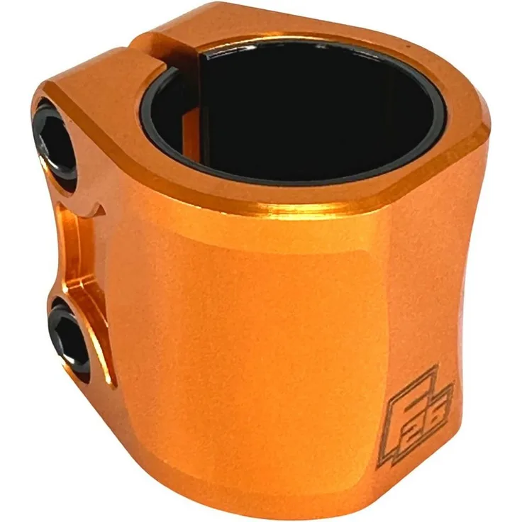 Fantic26 Stuntscooter Fantic26 Twinlock Stunt-Scooter Double Clamp 32/35 Orange, Leichte Aluminium Klemme mit Shim Converter