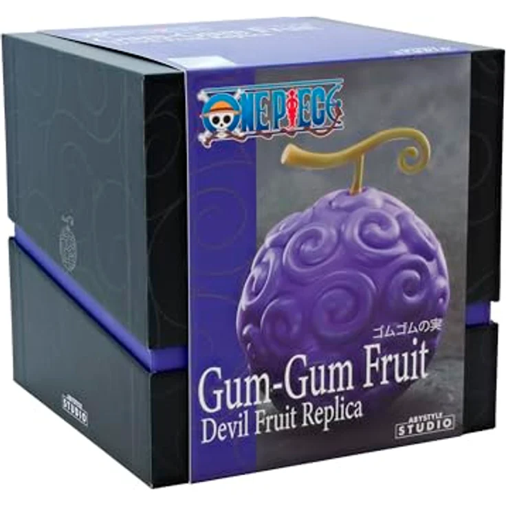 Bandai Namco Games One Piece Dekoartikel Replica Gum-Gum Fruit, lebensgroße Harznachbildung, 13 cm, tiefviolett – Bild 7