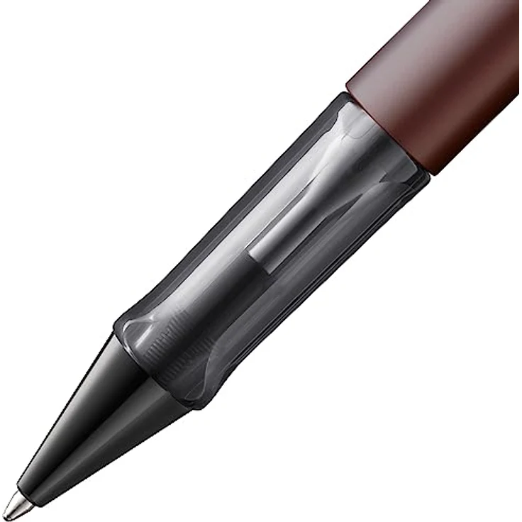 Lamy Kugelschreiber Lx Au, metallische Oberfläche, braun, schwarz, 0,5 mm Strichbreite, hergestellt in Deutschland – Bild 3