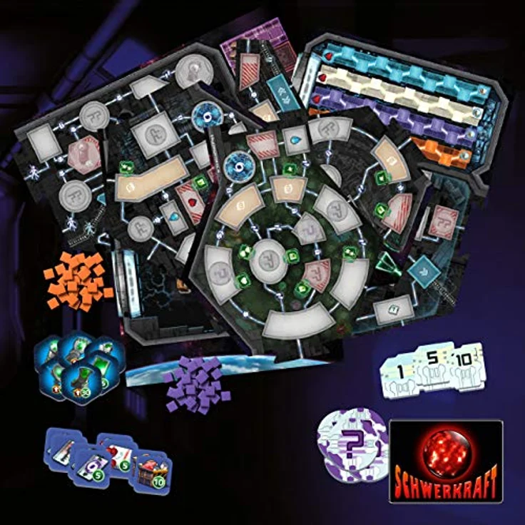 Schwerkraft-Verlag Klong! Im! All! Grundspiel, Mehrfarbig – Bild 3