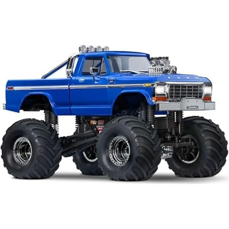 Traxxas TRX-4MT Ford F150 Monstertruck 4x4 1:18 RTR Blau, High Trail Edition, Terra Groove-Reifen, Servo mit Metallgetriebe – Bild 1