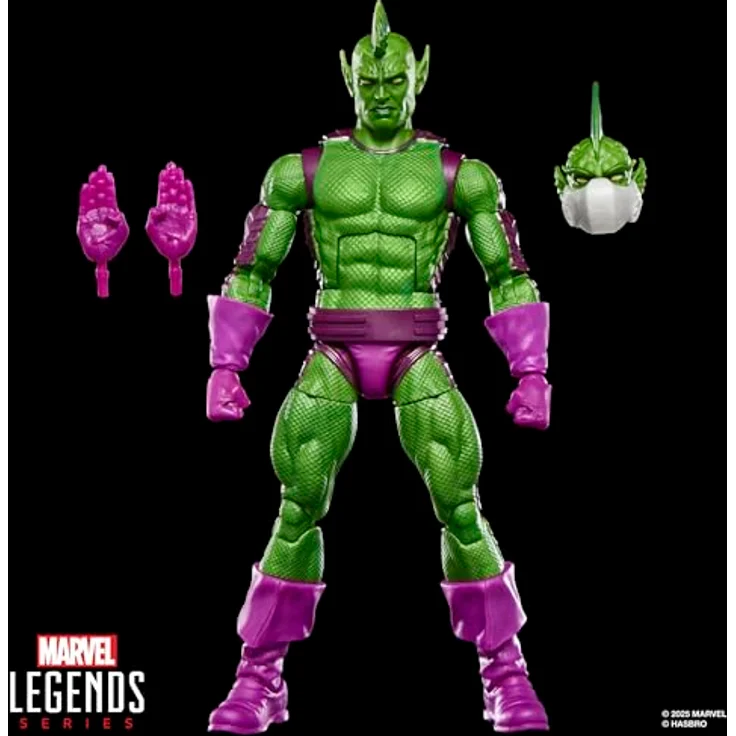 Marvel Legends Series Inhumans Black Bolt & Marvel’s Triton, 2er-Pack Action-Figuren mit 12 Accessoires, 15 cm beweglich – Bild 3