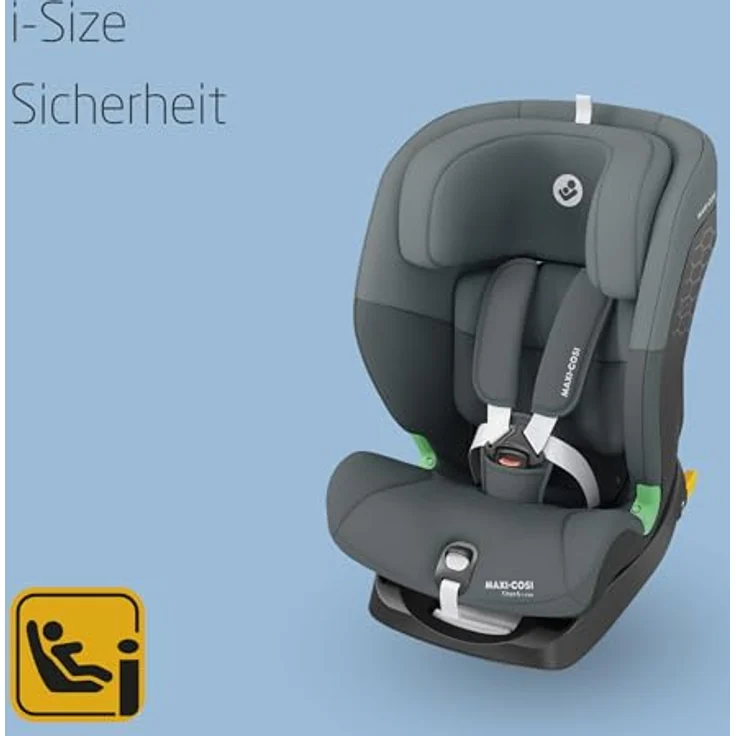 Maxi-Cosi Kindersitz Titan S i-Size mit G-Cell Seitenaufpralltechnologie, Isofix & Top Tether - Tonal Graphite – Bild 2
