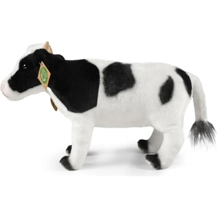 RAPPA 231269 Plüsch Kuh Holsteiner Schwarzbunt, 35cm, ECO-Friendly, handgenäht, Handwäsche – Bild 4