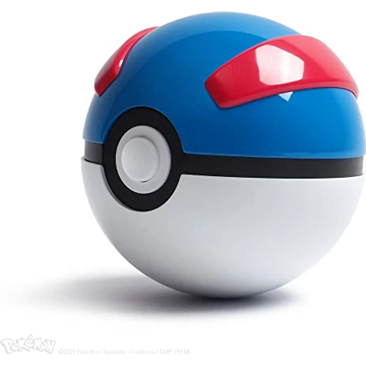 The Wand Company Pokémon: Superball, Diecast Pokéball mit 1,5-facher Fangchance und konfigurierbaren Lichteffekten, 8 cm Durchmesser – Bild 5