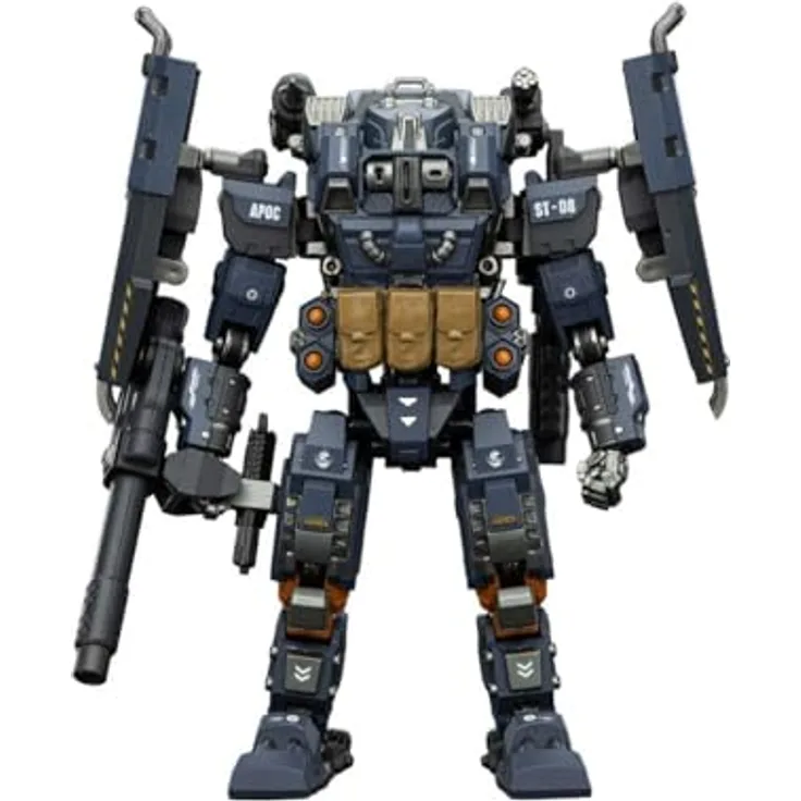 Joy Toy Dark Source Actionfigur APOC Series Storm Lucis Fire Support Type Mech, 16 cm, detailreich und beweglich mit Zubehör