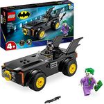 LEGO 76264 DC Verfolgungsjagd im Batmobile: Batman vs. Joker Spielzeugauto-Set, Superhelden-Starterset mit 2 Minifiguren, Spielzeug für Vorschulkinder, Jungen, Mädchen ab 4 Jahren, schnell aufgebaut